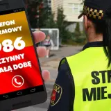 Telefon alarmowy 986 czynny całą dobę. Czy straż miejska może interweniować na terenie wspólnoty mieszkaniowej? Tak, w uzasadnionych przypadkach.