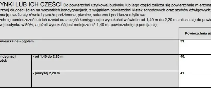 Skąd wziąć powierzchnię użytkową budynku? Kluczowe informacje i dokumenty