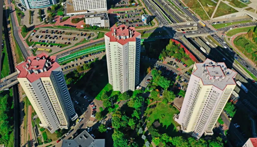 Osiedle Gwiazdy Katowice: Ile pięter mają te imponujące budynki?