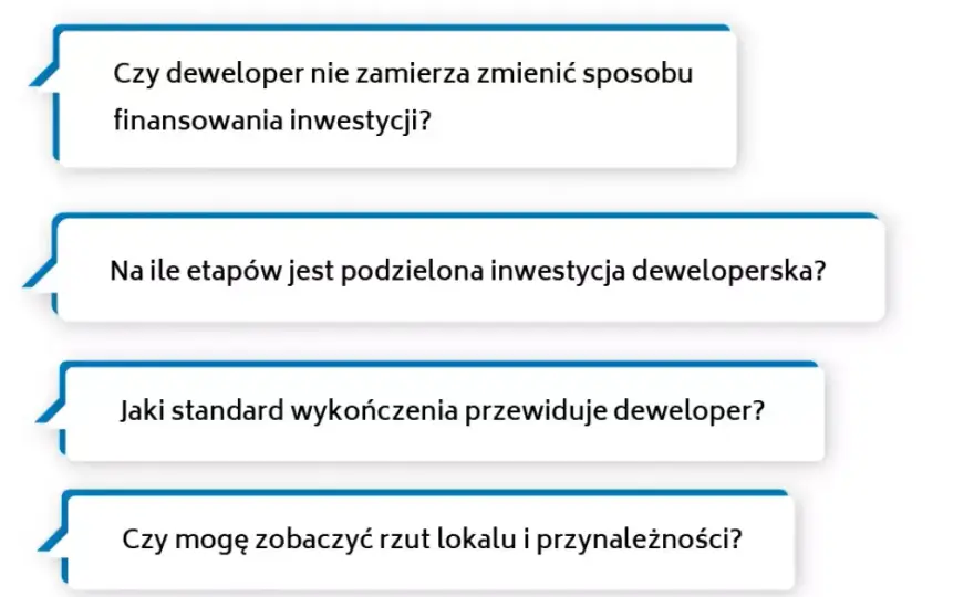 O co pytać dewelopera przy kupnie mieszkania, aby uniknąć problemów?