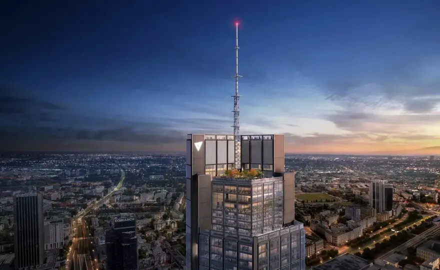 Varso Tower: 53 piętra i 310 metrów - poznaj rekordy!