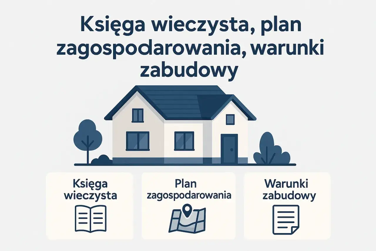 Jak sprawdzić stan prawny działki? Księga wieczysta, plan zagospodarowania i warunki zabudowy to kluczowe dokumenty.