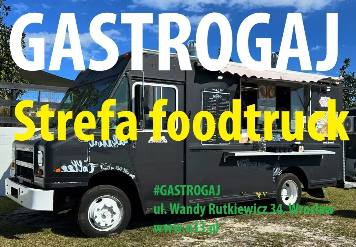 Czarny food truck 